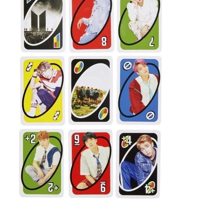 Paling Dicari.. [UNO BTS] Kartu Uno versi BTS / Uno Card by Mattel Games