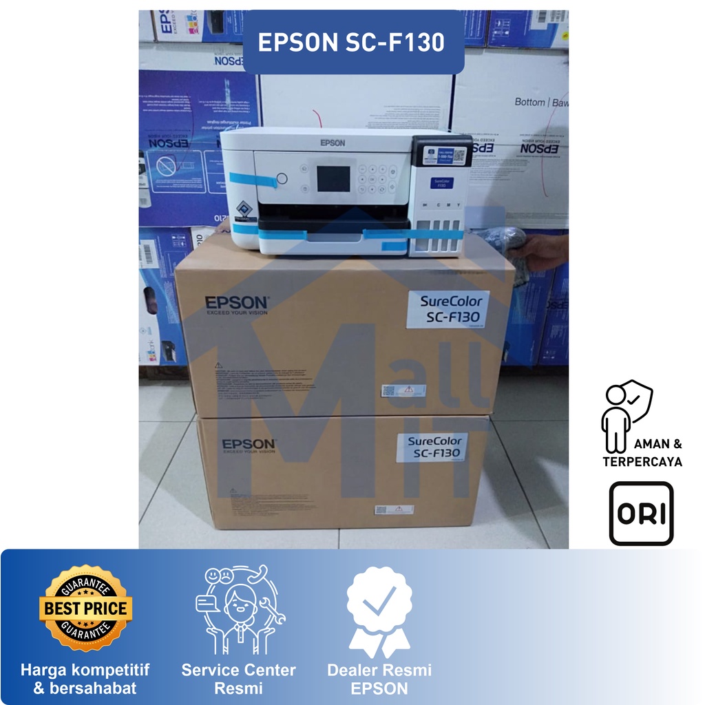 PRINTER SURECOLOR SC-F130 EPSON SURECOLOR F130 SUBLIMATION PRINTER A4