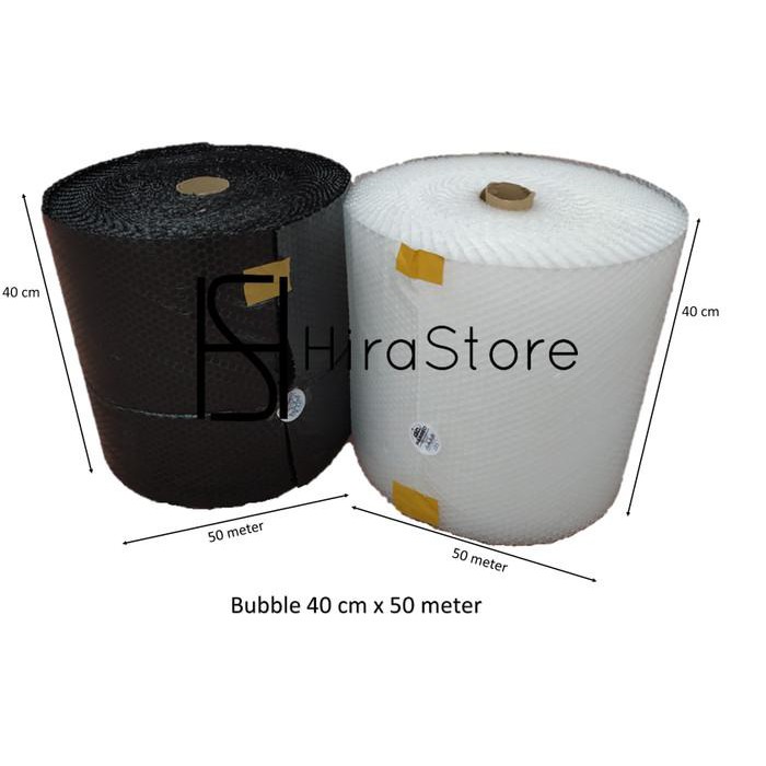 

PROMO - Bubble wrap 50 m x 40 cm / bubblewrap / plastik bubble tebal / - Bening