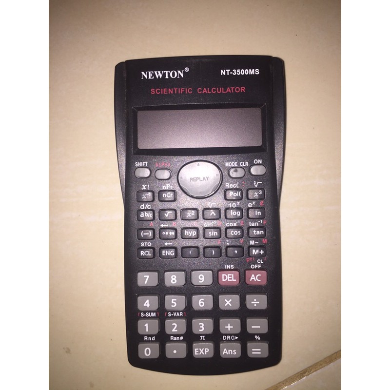 

KALKULATOR BEKAS SCIENTIFIC NEWTON NT-3500MS