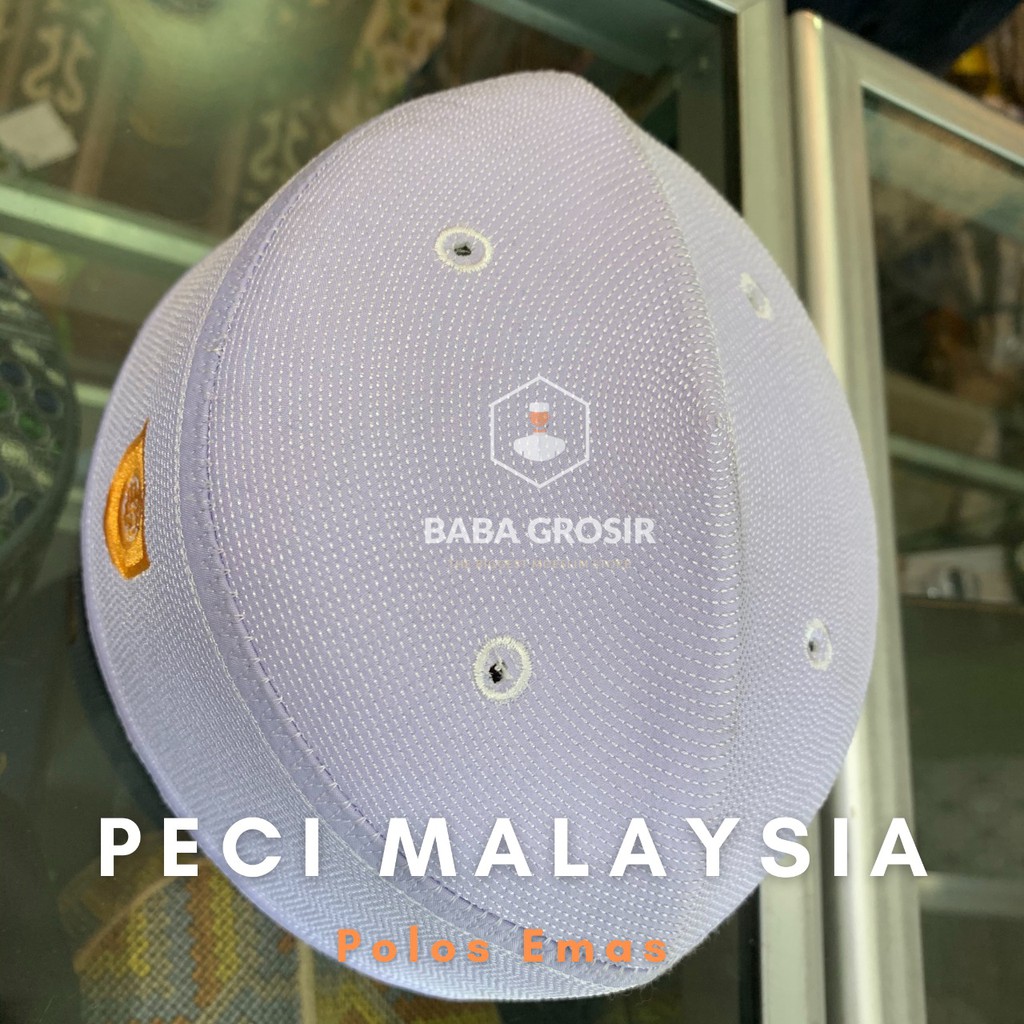 Peci Malaysia Polos Emas | Peci Malaysia Emas