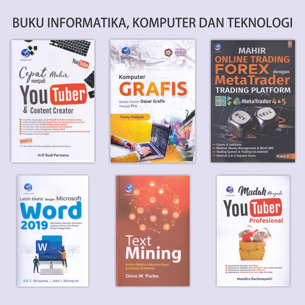 Jual Buku Komputer - Perkembangan Teknologi Komputer Dan Informatika ...