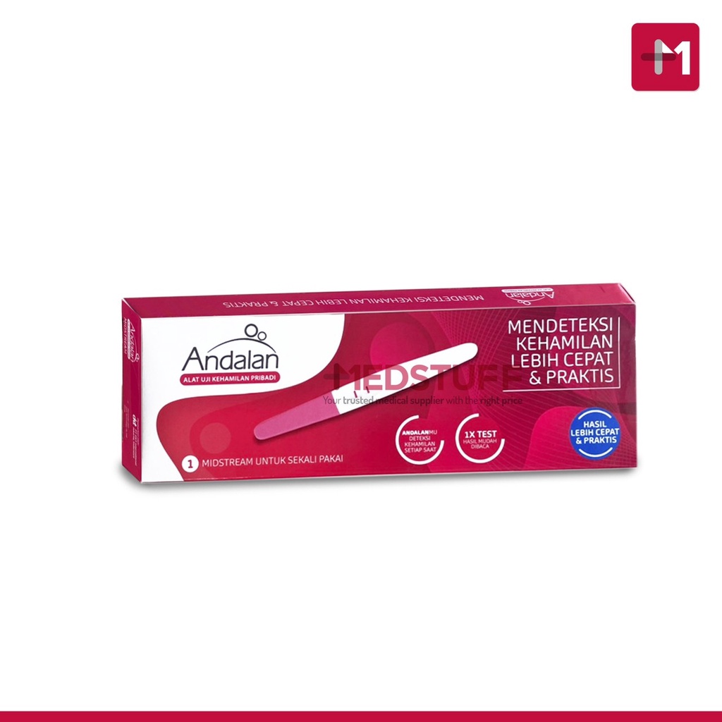 Andalan Pregnancy Test Alat Tes Hamil Kehamilan-Midstream