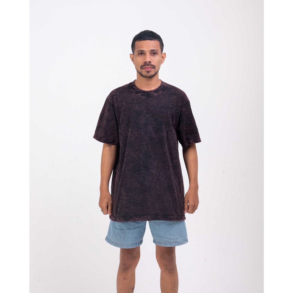 Oversize Tees/Tshirt/kaos Washed Red Polos