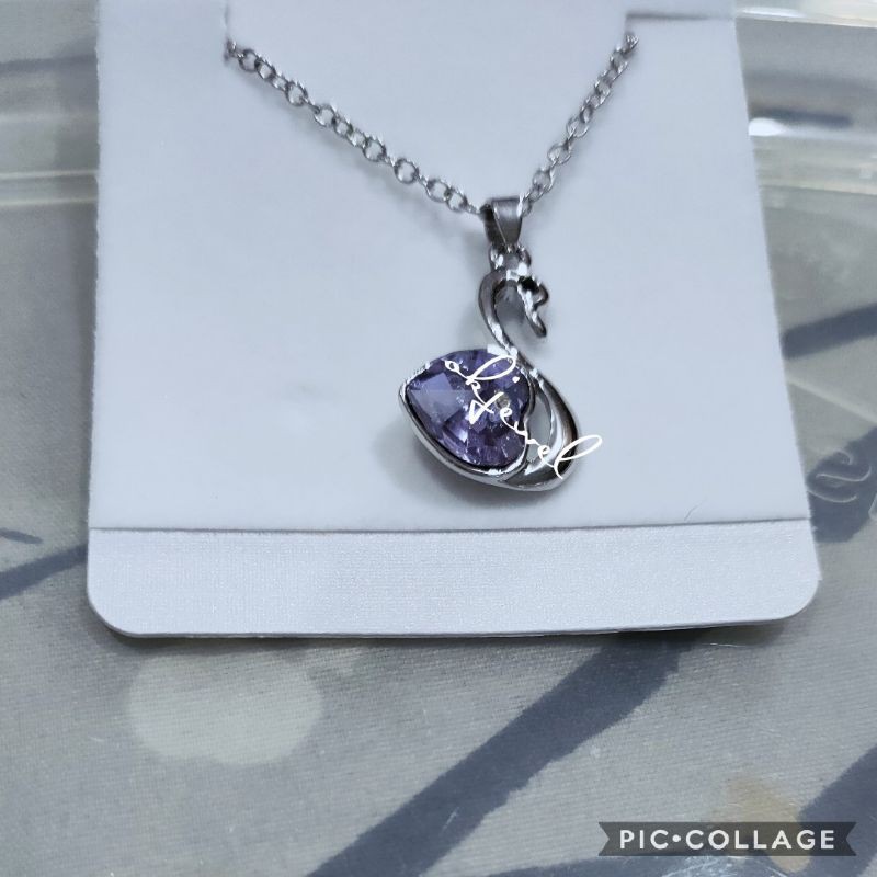 kalung + liontin angsa