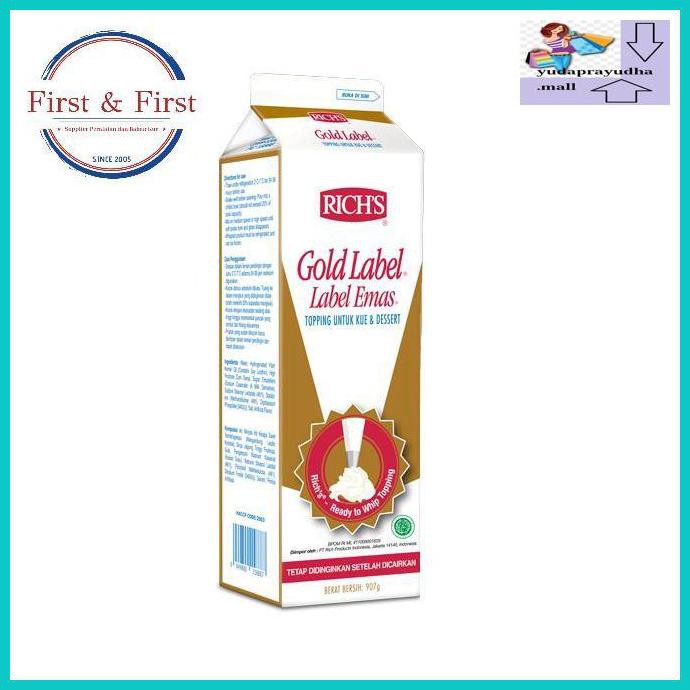 

54Etr7U- Rich'S Gold Label Whipping Cream 907 Gram 9Uhhjt7-