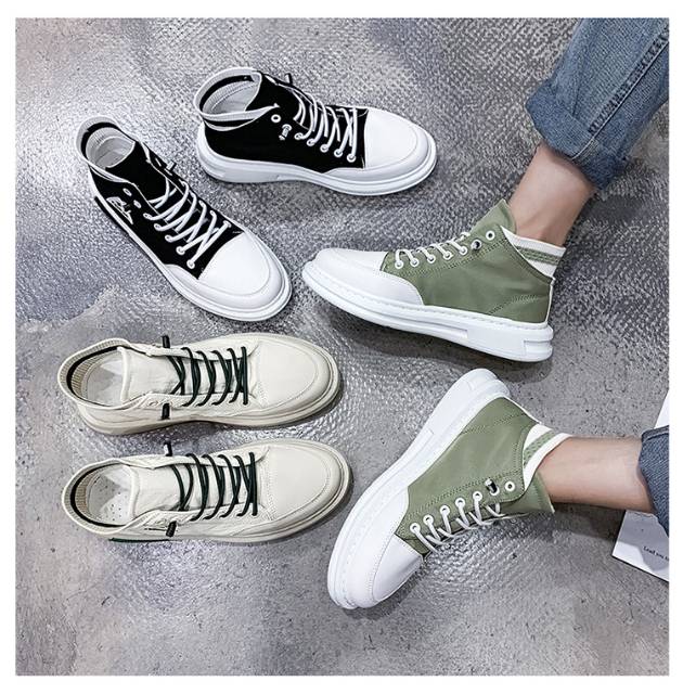 sneaker high canvas trend