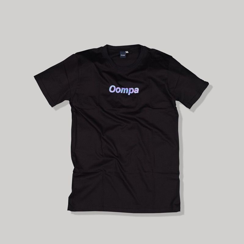 Oompa CHROME BK | T-shirt Pria Premium