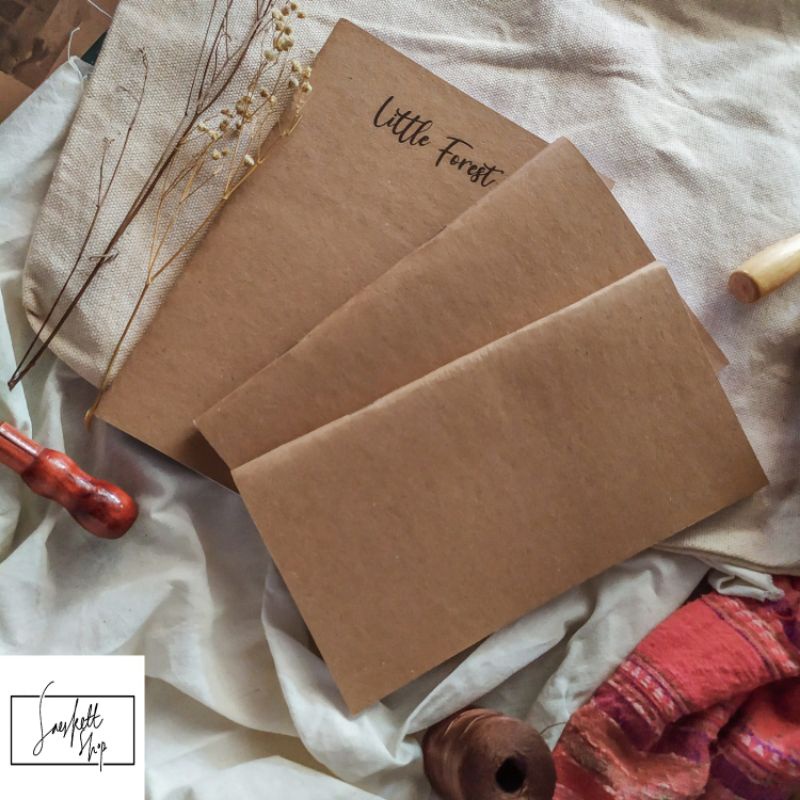 

Kraft Notebook Custom Buku Tulis Kraft Paper Cover