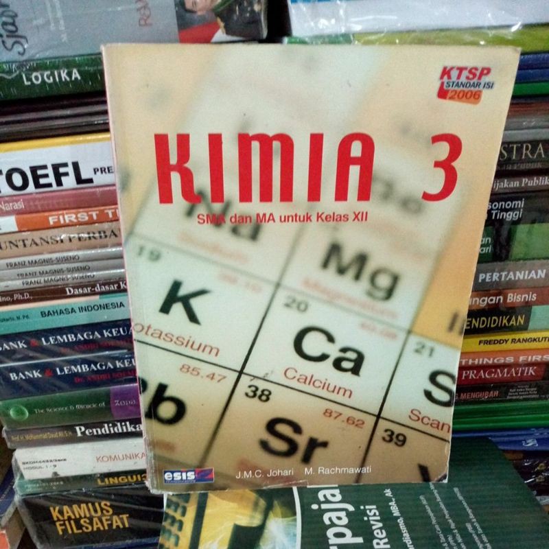 Kimia untuk SMA kelas 12 esis KTSP