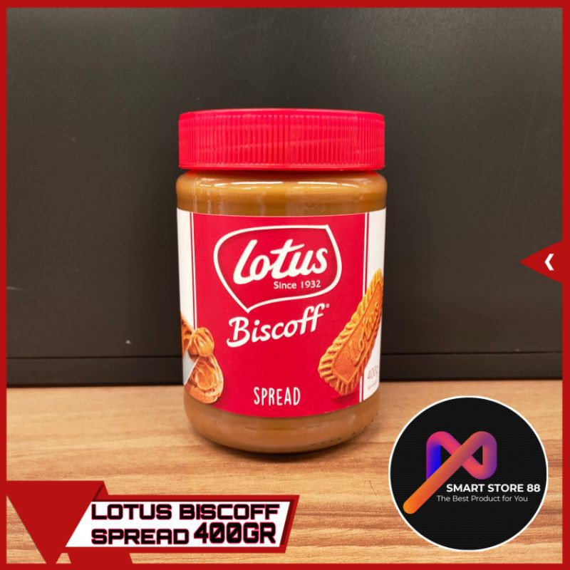 

LOTUS BISCOFF SPREAD 400GR SELAI LOTUS SELAI LOTUS SPREAD