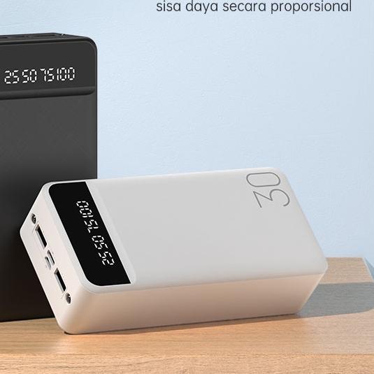 Powerbank 30000 mah 20000mah 10000mah Murah power bank original fast charging type c Mini for hp Kom