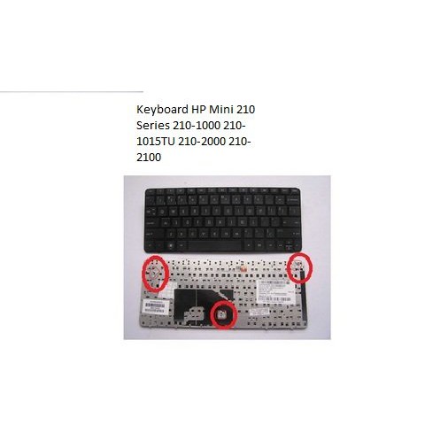 Keyboard HP Mini 210 Series hp mini 210-1000 hp mini 210-1015TU hp mini 210-2000 hp mini 210-2100