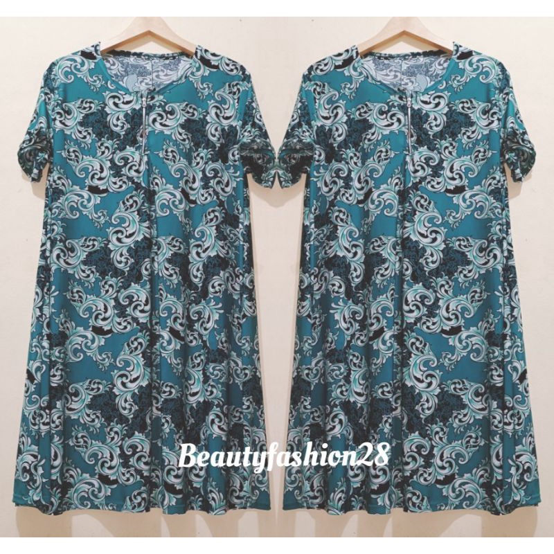 DASTER SUPER JUMBO BATIK JERSEY KOREA 02 DRESS MAYUNG URAH
