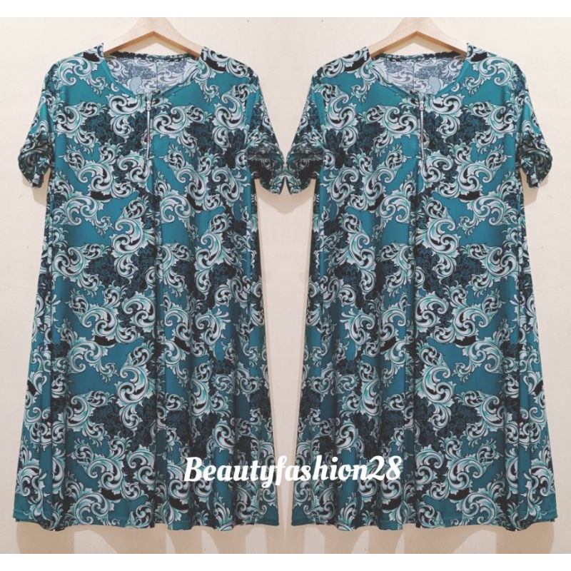 DASTER SUPER JUMBO BATIK JERSEY KOREA 02 DRESS MAYUNG URAH