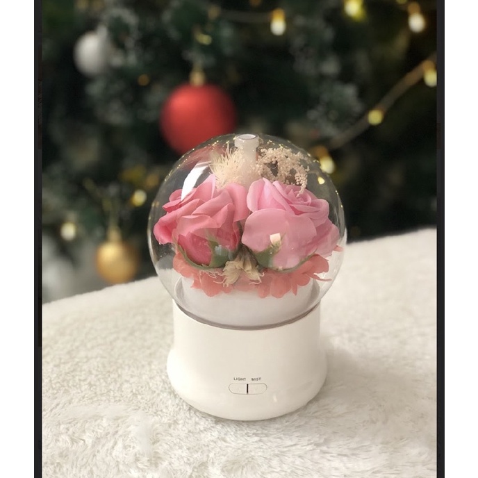 HUMIDIFIER DIFFUSER AROMATHERAPY/ HUMIDIFIER AROMATERAPI DIFFUSIER CUSTOM DRIED FLOWERS