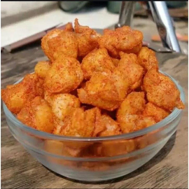 

TERLARIS SNACK MAKANAN RINGAN CAMILAN Siomay Kering Bumbu PEDAS 125gr Original / Pedas Extra