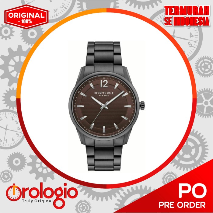 Kenneth Cole Classic Stainless Steel Gunmetal Watch KC50688006