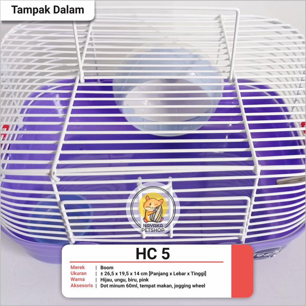 Kandang Hamster Boom HC5