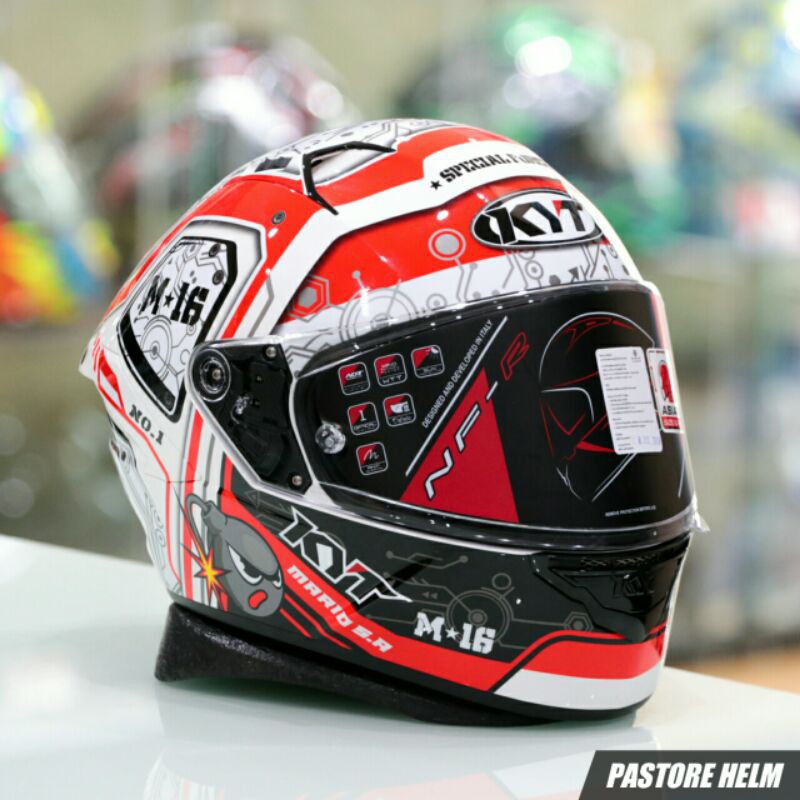 Helm KYT NFR Super Mario Original / Limited Edition