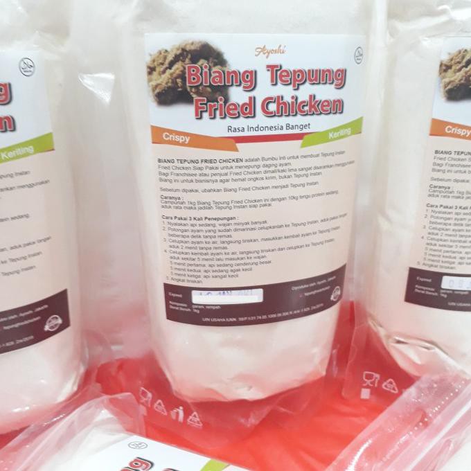 

Biang Tepung Fried Chicken 1Kg Premium Rasa Indonesia