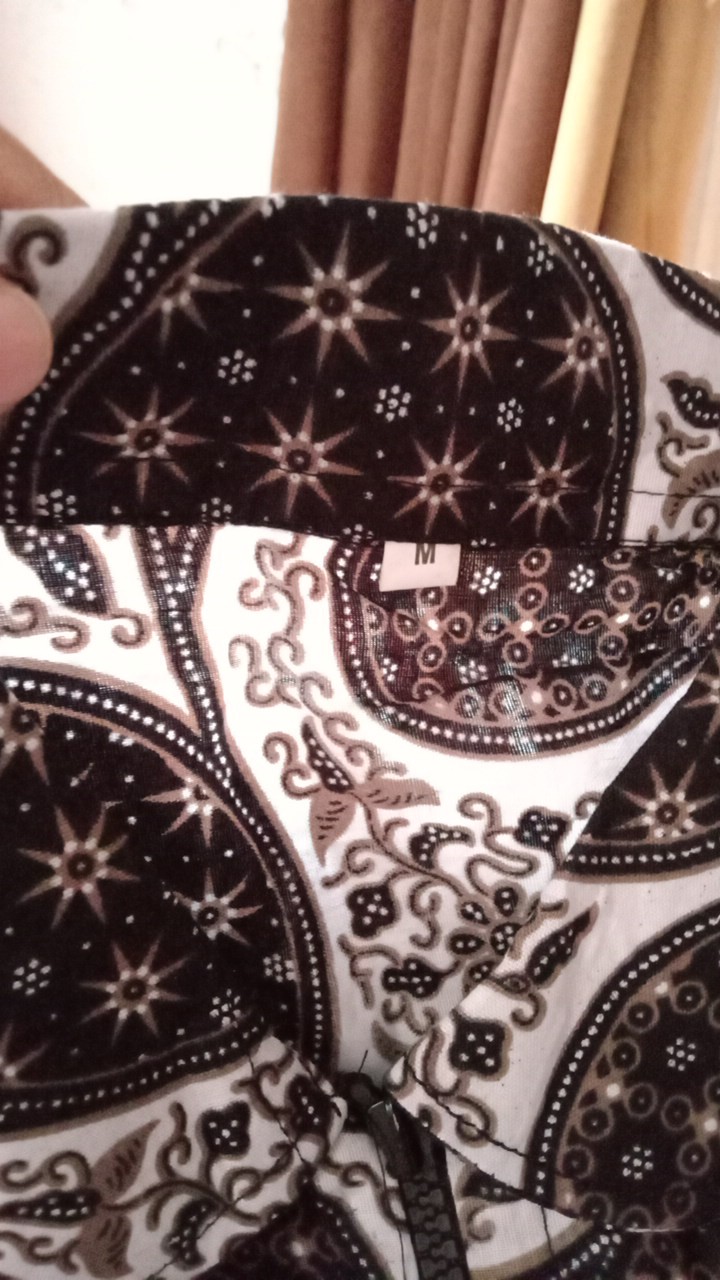 Atasan Batik Dolby Dolbi Dobby Doby Tenun Sutra Tulis Halus Katun Atbm Baron ,sarombit Atasan