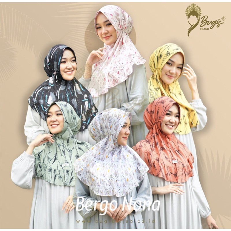 BERGO MARYAM INSTAN NONA SIZE M BUGIS HIJAB