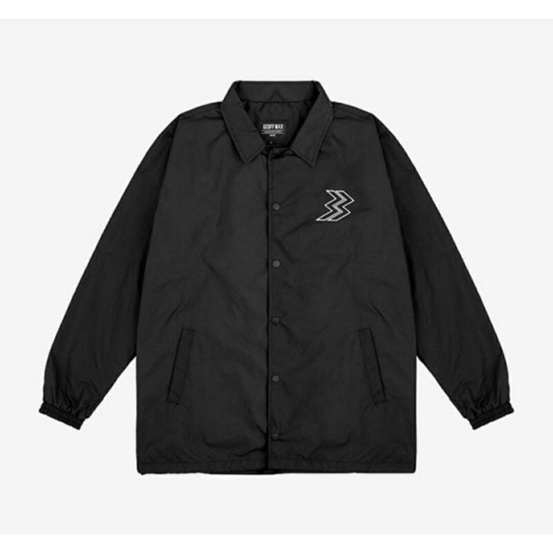 Geoff Max -  Jaket coach beast seller Black Polyester