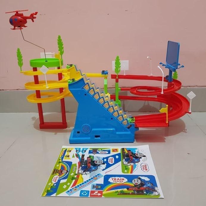 MAINAN TRACK SELUNCURAN THOMAS TOMASE AND FRIENDS TRAIN SET