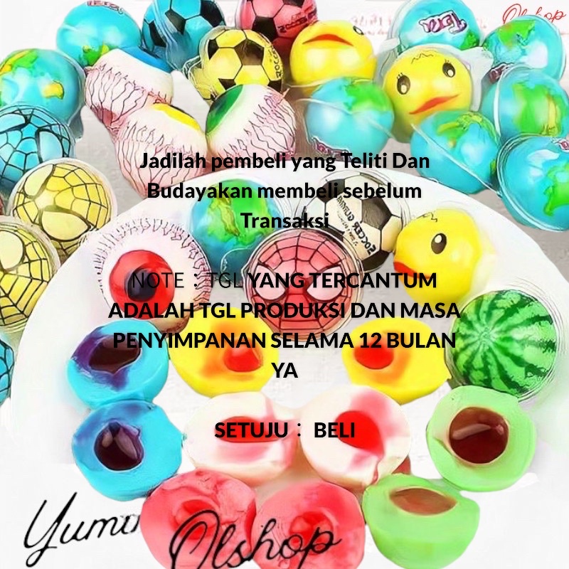 PERMEN HALAL Planet Gummy Jelly / Planet Gummy Permen  1 biji  Permen Jelly Viral ini