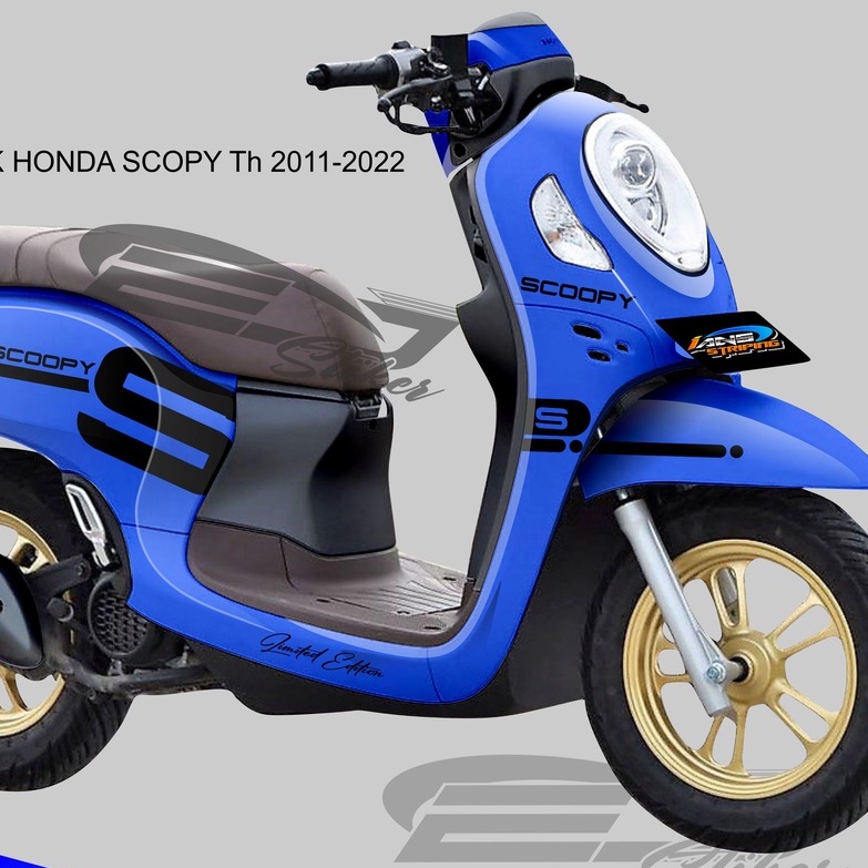 STIKER DECAL HONDA SCOOPY FULL BODY TERBARU / STICKER VARIASI SCOOPY HONDA 2022 2021 / STICKER SCOOPY