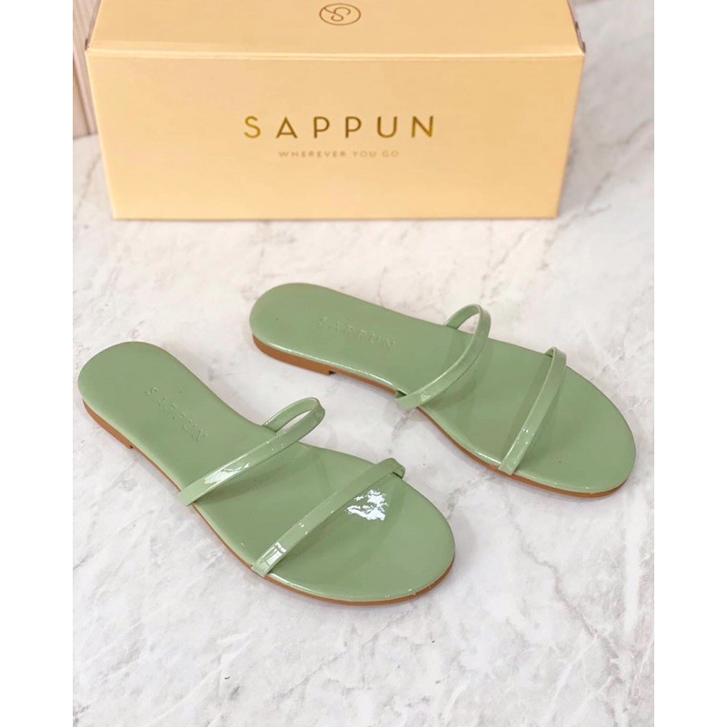 [7.7 Boombastis Sale⚡] - SANDAL FLAT WANITA SP01 SP SENDAL PREMIUM IMPORT