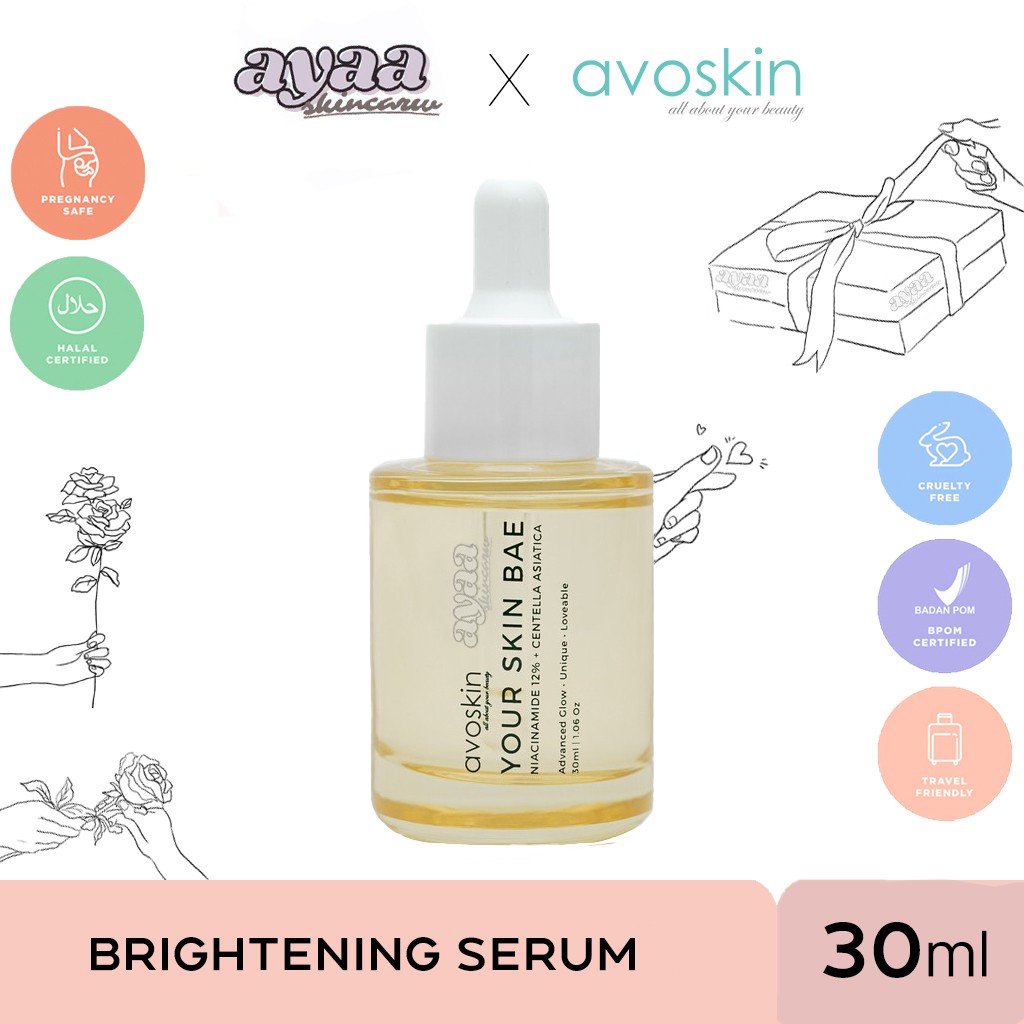 [CLEARANCE SALE 50% OFF] AVOSKIN Your Skin Bae YSB Serum Toner Niacinamide Hyacross Vit C Salicylic Acid Marine Collagen