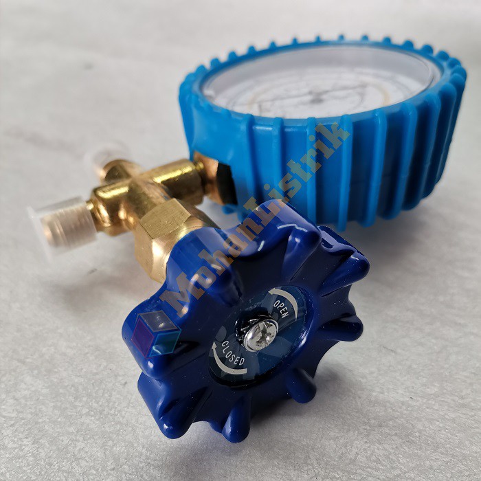 Manifold Single R22 R134A R410A R32 Starmec CT466GF Sparepart