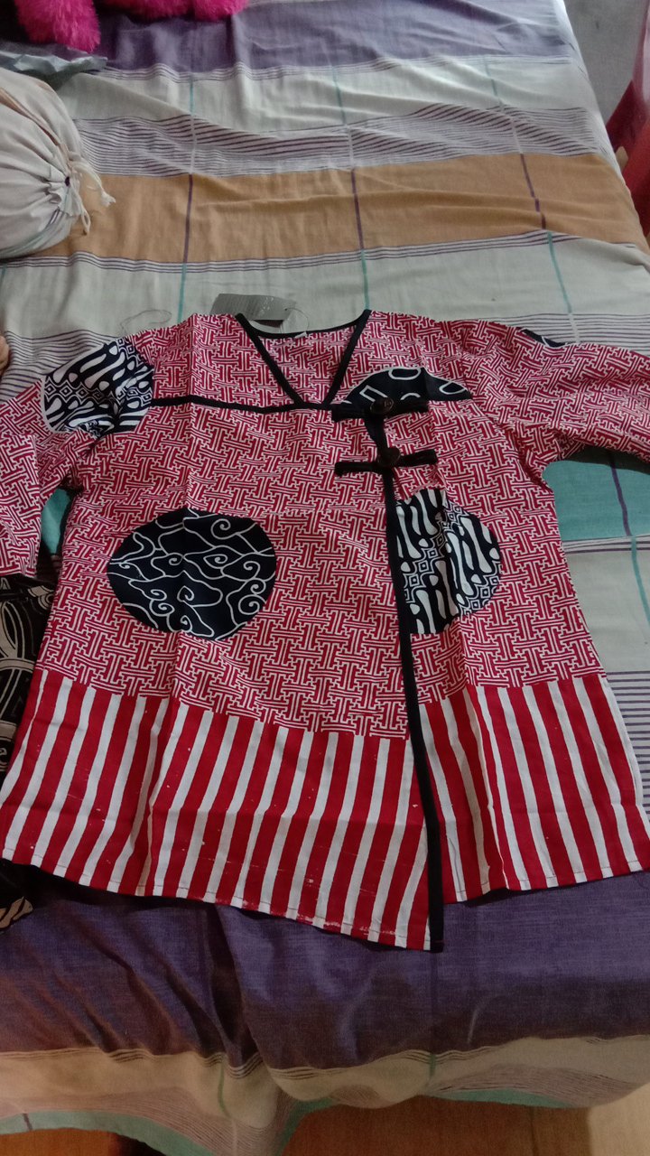 Atasan Batik Dolby Dolbi Dobby Doby Tenun Sutra Tulis Halus Katun Atbm Baron ,sarombit Atasan