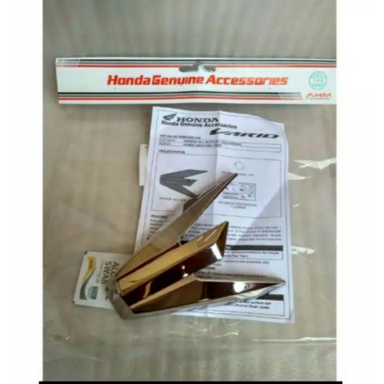 garnis cover knalpot new vario original ahm