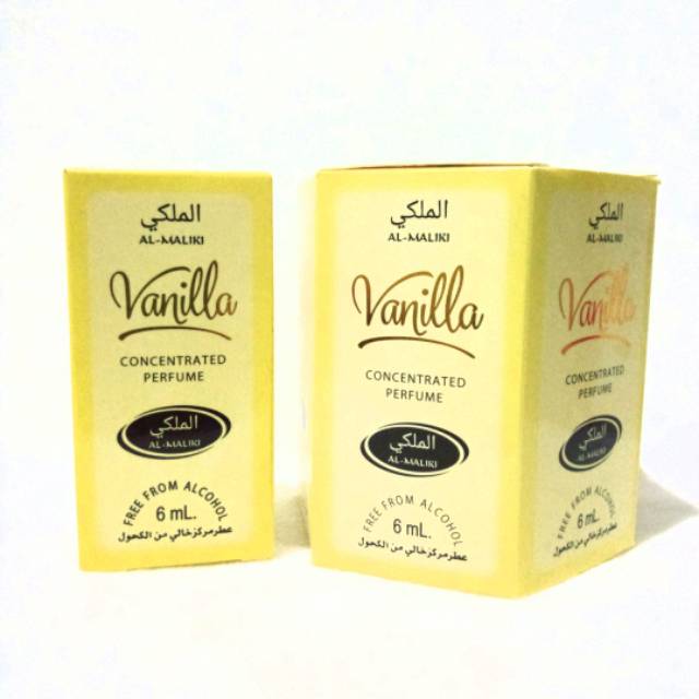 VANILLA - PARFUM ROLL ON 6ML - MINYAK WANGI ARAB NON ALKOHOL - PARFUM ARAB VANILLA 6ML