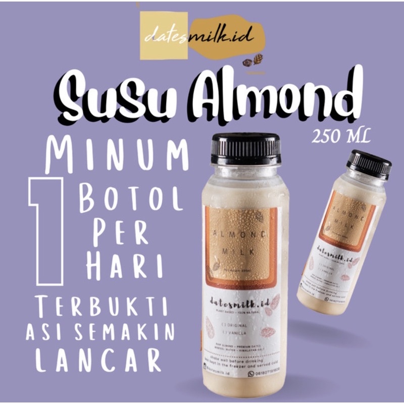 

Susu Almond Datesmilk Original 250ml