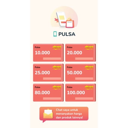 PulsaIndosat(Rp.500.000)