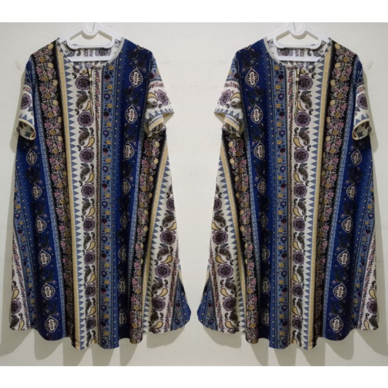 DASTER KHALILA JERSEY KOREA SUPER JUMBO BUSUI DRESS MENYUSUI