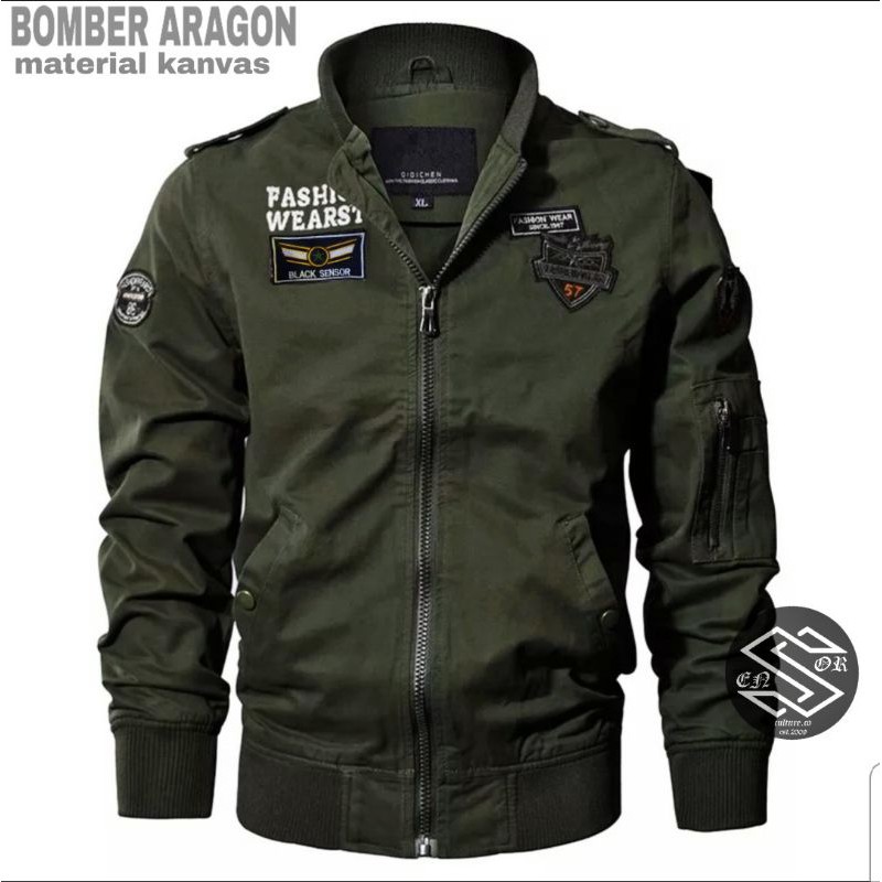 JAKET BOMBER PRIA / JAKET BOMBER ORIGINAL SENSOR /JAKET ARMY /JAKET BIG SIZE