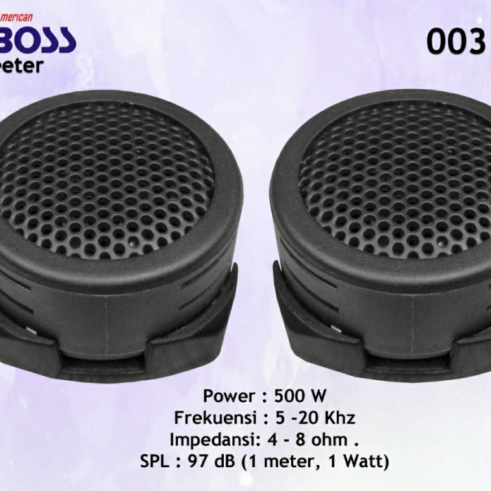 Piezo Tweeter American Boss TW-003 / Tweeter mobil American Boss TW003
