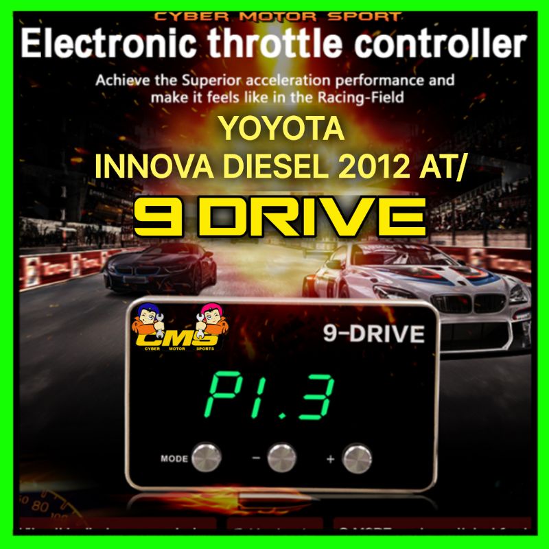 Throttle kontrol TOYOTA INNOVA 2012 . 9drive trotel controller innova throtel eco sport racing tak p