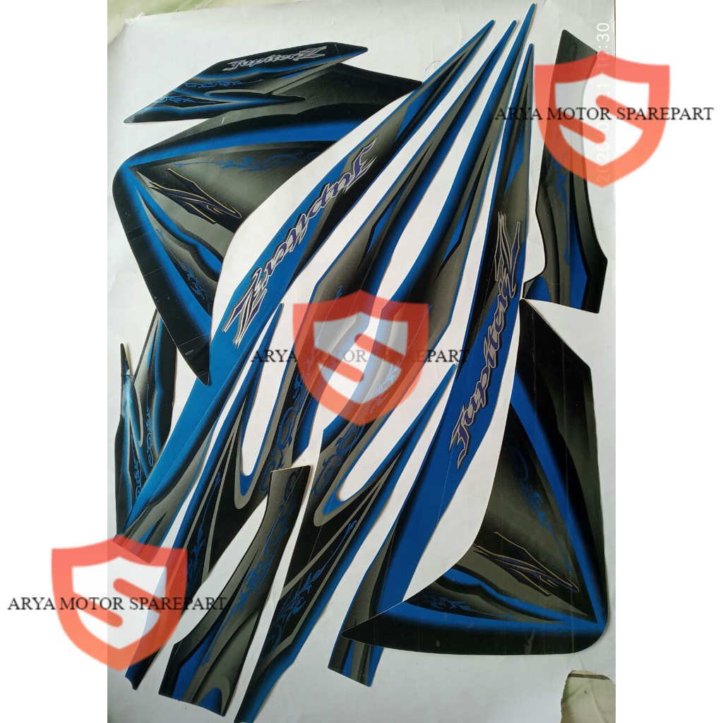 PROMO stiker striping yamaha jupiter z 2010 biru ARYA MOTOR