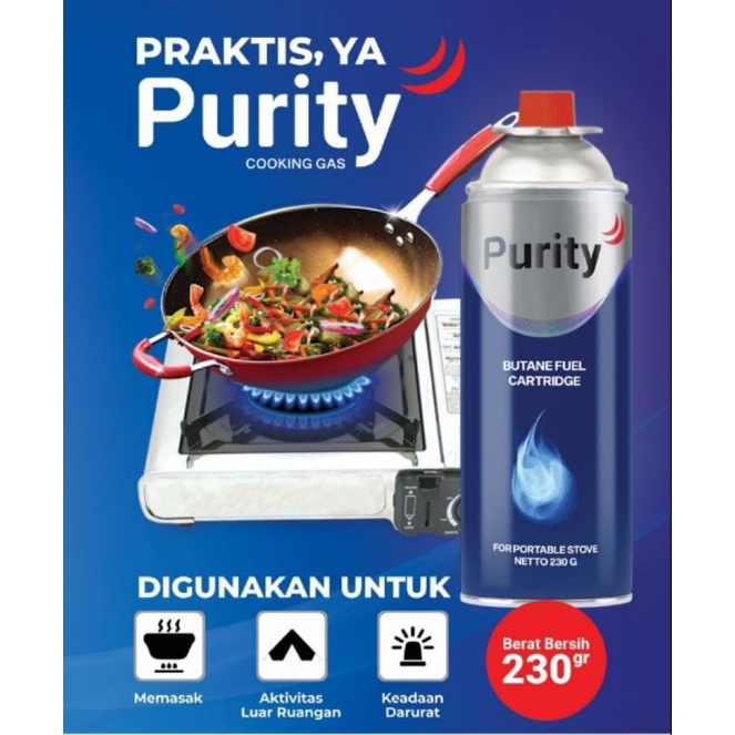 Purity Gas Kompor Portable 230gr