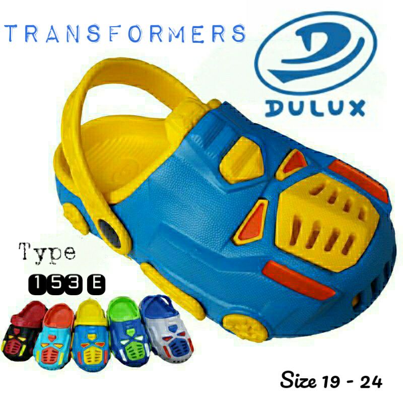 SANDAL ANAK - SANDAL BALITA - SANDAL Dulux 153D Transformers