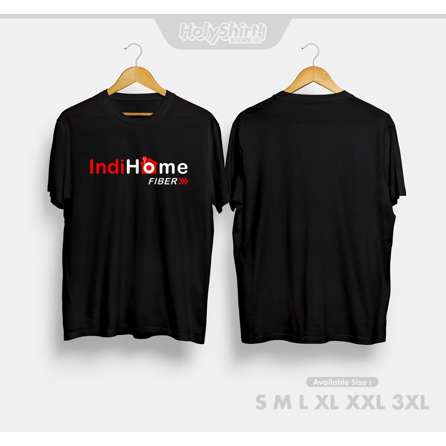 Kaos Baju Indihome Fiber Telkom Indonesia Kaos BUMN