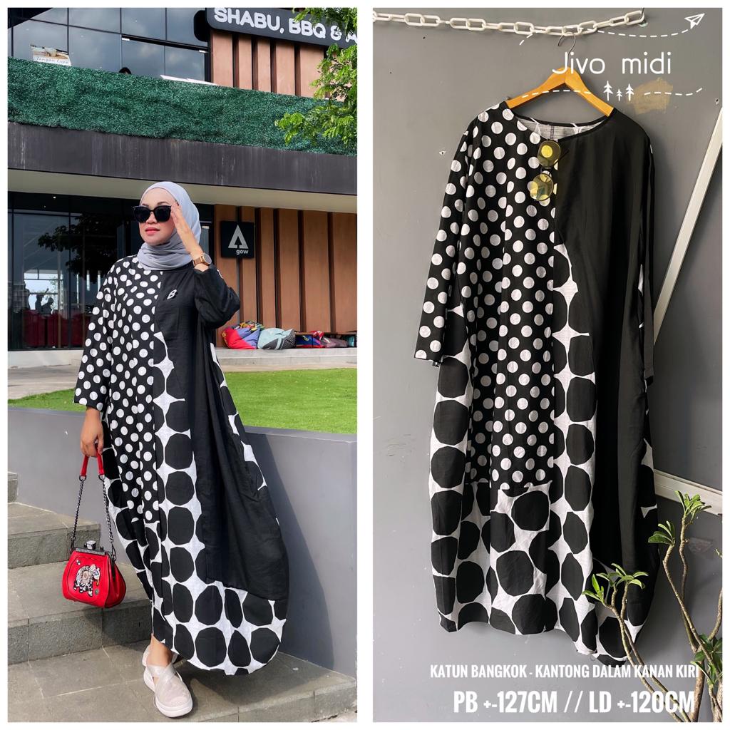 Hakanai Dress / Jivo midi