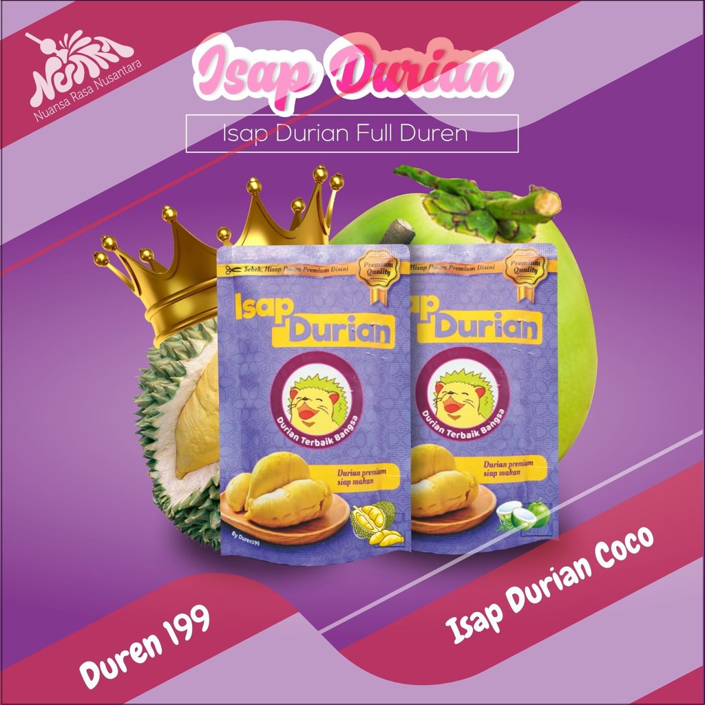 [ TERLARIS & TERPERCAYA ] ISAP DURIAN MEDAN & COCO