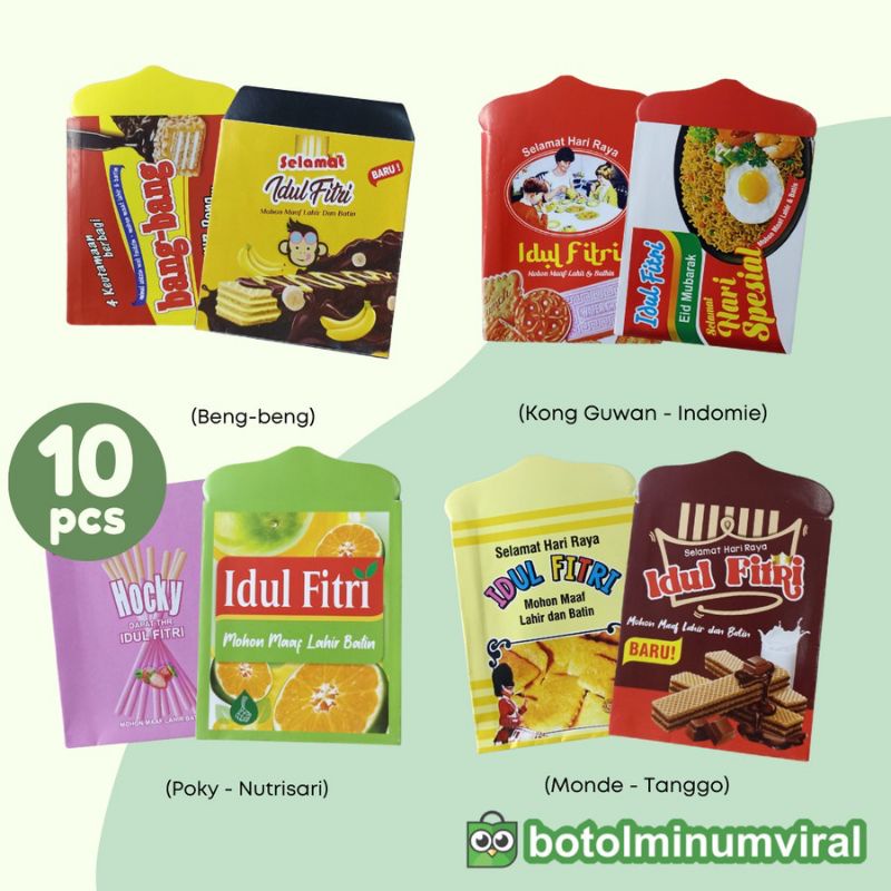 

amplop lebaran isi 10lembar / harga untuk 1pack